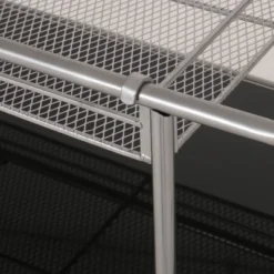 Bridger Modern 3 Tier Bar Cart With Glass Shelving Silver/Black - Christopher Knight Home -Home Furn Store GUEST 5a045167 1be5 4283 9033 fc78038f3b29