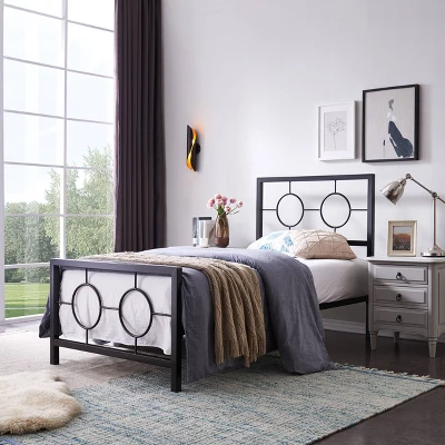 Francoise Modern Contemporary Iron Platform Bed - Christopher Knight Home Francoise Modern Contemporary Iron Platform Bed - Christopher Knight Home -Home Furn Store GUEST 5a82a30e 699f 4ee8 9b85 bc8df516060f