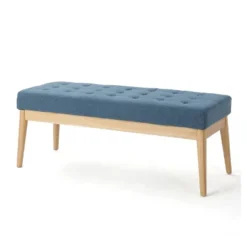 Saxon Upholstered Bench - Christopher Knight Home -Home Furn Store GUEST 5a9442fd aad1 451b 9962 b971fb10165d