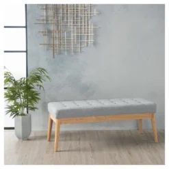 Saxon Upholstered Bench - Christopher Knight Home -Home Furn Store GUEST 5dd2f33b 38dc 4419 bc12 fe7376c59218