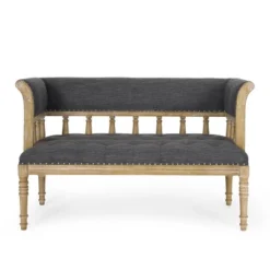 Loyning Traditional Fabric Tufted Loveseat - Christopher Knight Home -Home Furn Store GUEST 5e4a7379 5a36 4cbd 9b44 953898963d39