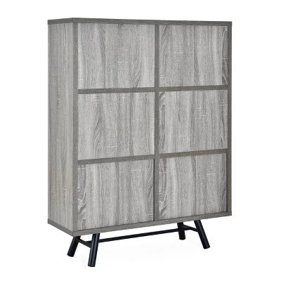Hulbert Modern Industrial 6 Shelf Multi Functional Cabinet - Christopher Knight Home Hulbert Modern Industrial 6 Shelf Multi Functional Cabinet - Christopher Knight Home -Home Furn Store GUEST 5e8f18d3 acfb 4d99 86d8 f460b779ec97