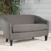 Justine Loveseat Dark Gray - Christopher Knight Home -Home Furn Store GUEST 5f8bfb4a 54eb 46ce a675 1f77c4550016