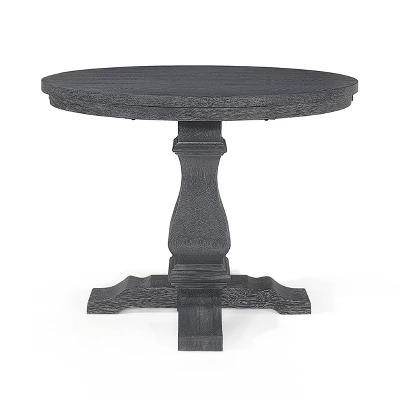 5pc Maria French Country Wood Expandable Dining Set Gray/Black - Christopher Knight Home 5pc Maria French Country Wood Expandable Dining Set Gray/Black - Christopher Knight Home -Home Furn Store GUEST 5fa7085d eedc 418d 8537 113e85e91d0f