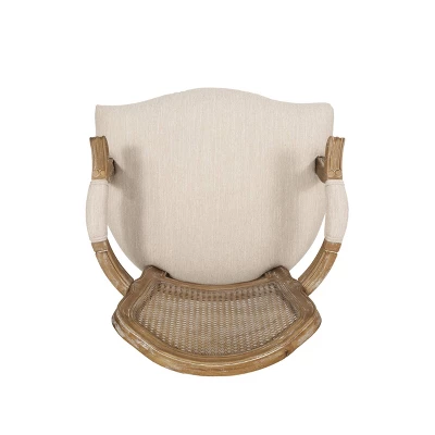 2pk Mina French Country Wood and Cane Upholstered Dining Chairs - Christopher Knight Home 2pk Mina French Country Wood And Cane Upholstered Dining Chairs - Christopher Knight Home -Home Furn Store GUEST 5fc15369 47a6 4bf8 99c8 bb9bafb64f0c