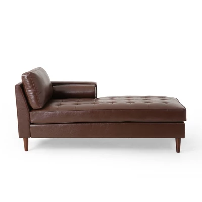 Malinta Contemporary Tufted Upholstered Chaise Lounge - Christopher Knight Home Malinta Contemporary Tufted Upholstered Chaise Lounge - Christopher Knight Home -Home Furn Store GUEST 604e5be4 0c64 43b8 8050 7437112af8ac