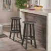 Set Of 2 Ruthie Acacia Barstools Dark Gray - Christopher Knight Home -Home Furn Store GUEST 610c5329 ee24 42e5 bb15 e9427e918ff5