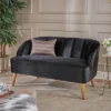 Amaia Modern New Velvet Settee - Christopher Knight Home -Home Furn Store GUEST 61debc67 2421 4915 beac 70990fb92079