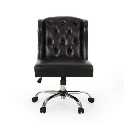 Beltagh Contemporary Wingback Tufted Swivel Office Chair - Christopher Knight Home Beltagh Contemporary Wingback Tufted Swivel Office Chair - Christopher Knight Home -Home Furn Store GUEST 63081fa7 02b5 4a5a ab77 efe134426905