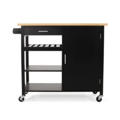 Westcliffe Contemporary Kitchen Cart With Wheels - Christopher Knight Home 4 Westcliffe Contemporary Kitchen Cart With Wheels - Christopher Knight Home -Home Furn Store GUEST 6386dffd 902a 4beb 9052 0385d5fadbe6