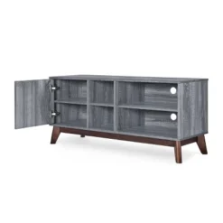 Rattler Mid-Century Modern TV Stand With Storage For TVs Up To 43" - Christopher Knight Home 6 Rattler Mid-Century Modern TV Stand With Storage For TVs Up To 43" - Christopher Knight Home -Home Furn Store GUEST 63a7b19d 4274 439d abb1 186f1ef61d8e