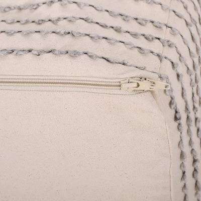 Gaddie Boho Rectangular Bean Bag Ottoman White/Gray/Black - Christopher Knight Home Gaddie Boho Rectangular Bean Bag Ottoman White/Gray/Black - Christopher Knight Home -Home Furn Store GUEST 64339692 6158 419a 908c 2526c6a0d061