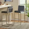 Set Of 2 29.50" Vasilus Bonded Leather Barstool - Christopher Knight Home -Home Furn Store GUEST 6477c863 96ba 450c 89b0 eac4ceaa3e61