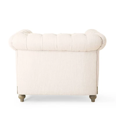 Castalia Chesterfield Tufted Fabric Club Chair with Nailhead Trim - Christopher Knight Home Castalia Chesterfield Tufted Fabric Club Chair With Nailhead Trim - Christopher Knight Home -Home Furn Store GUEST 64bc1f89 6dad 4002 93d1 0d21010a65c9