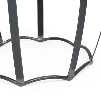 Wiers Modern Industrial Handcrafted Mango Wood Side Table Gray/Black - Christopher Knight Home Wiers Modern Industrial Handcrafted Mango Wood Side Table Gray/Black - Christopher Knight Home -Home Furn Store GUEST 654c12a9 fd92 4390 8cfb 6f73106be8cf