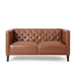 Rockney Contemporary Upholstered Tufted Loveseat - Christopher Knight Home -Home Furn Store GUEST 662899e3 a539 4e2d adce a17a98a66d76