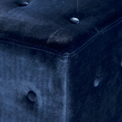 Esther Tufted Ottoman Navy Blue - Christopher Knight Home Esther Tufted Ottoman Navy Blue - Christopher Knight Home -Home Furn Store GUEST 665398e0 ea22 4e98 8094 391964bbce43