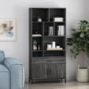 67.25" Gallatin Contemporary Cube Unit Bookcase Dark Gray - Christopher Knight Home 2 67.25" Gallatin Contemporary Cube Unit Bookcase Dark Gray - Christopher Knight Home -Home Furn Store GUEST 68022fd1 6194 42f5 a8ae 01e3fa7333bf