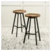 Set Of 2 Albia Swivel 31.5" Barstool - Natural/Black - Christopher Knight Home -Home Furn Store GUEST 6826b6bd a71e 4d6c ad94 9e343378c64c