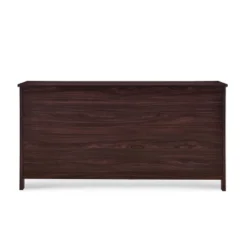 3pc Olimont Contemporary Double Dresser And Nightstand Set Walnut - Christopher Knight Home -Home Furn Store GUEST 69114604 52f5 4ca9 9100 9337df844b01