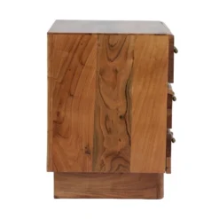 Set Of 2 Terrell Handcrafted Boho Acacia Wood 3 Drawer Nightstands Dark Natural - Christopher Knight Home 5 Set Of 2 Terrell Handcrafted Boho Acacia Wood 3 Drawer Nightstands Dark Natural - Christopher Knight Home -Home Furn Store GUEST 69cdc45b 633a 4c9b bfb8 f99751a3cb9e