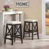 Set Of 2 Greely Farmhouse Barstools - Christopher Knight Home -Home Furn Store GUEST 6a89c8cf e75b 471d a2f7 0fd53a6199e8
