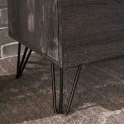 Amelia Mid Century Wine And Bar Cabinet Sonoma Gray Oak - Christopher Knight Home -Home Furn Store GUEST 6a9ec84e 3a77 48f0 a10e ff5a11c6e91f