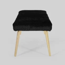 Capernaum Faux Fur Bench - Christopher Knight Home -Home Furn Store GUEST 6abb7c3e 19f4 4c6e 8c0b fb949e1e5479