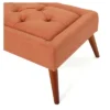 Dilwyn Tufted Ottoman - Orange - Christopher Knight Home -Home Furn Store GUEST 6bb2e5df 2cc0 40e8 94f0 9b8aea3c00fc