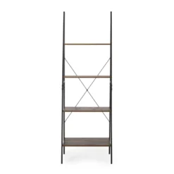 71.5" Newnan Modern Industrial 4 Shelf Etagere Ladder Bookcase - Christopher Knight Home -Home Furn Store GUEST 6cb32b39 b50d 4e71 8945 8238d0b79c66