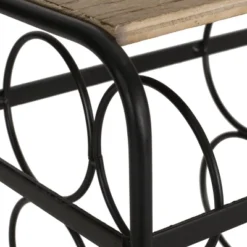 Rauser Modern Industrial 6 Bottle Tabletop Wine Rack Natural/Black - Christopher Knight Home 7 Rauser Modern Industrial 6 Bottle Tabletop Wine Rack Natural/Black - Christopher Knight Home -Home Furn Store GUEST 6cbbabf6 9901 4ff6 829a 0b2f36945761