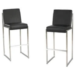 Set Of 2 29.50" Vasilus Bonded Leather Barstool - Christopher Knight Home 5 Set Of 2 29.50" Vasilus Bonded Leather Barstool - Christopher Knight Home -Home Furn Store GUEST 6ea5ade2 ab83 4c63 8c16 f16977cc29e4