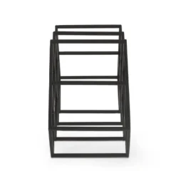 Mcclellan Modern Industrial 7 Bottle Tabletop Wine Rack Black - Christopher Knight Home 4 Mcclellan Modern Industrial 7 Bottle Tabletop Wine Rack Black - Christopher Knight Home -Home Furn Store GUEST 6edf5f60 179c 4d1d 984f be3b19049415