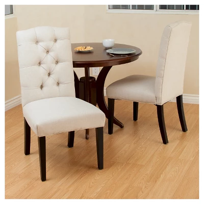Set of 2 Berlin Tufted Fabric Dining Chair Natural - Christopher Knight Home Set Of 2 Berlin Tufted Fabric Dining Chair Natural - Christopher Knight Home -Home Furn Store GUEST 6f1fa228 7f45 4528 94b3 435634eb0722