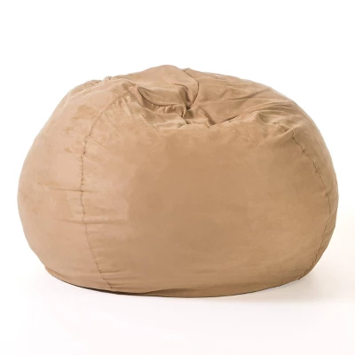 Madison Faux Suede Beanbag 5' - Christopher Knight Home Madison Faux Suede Beanbag 5' - Christopher Knight Home -Home Furn Store GUEST 7051b1f4 e89d 4f56 a6b0 f8b2f5a6e4b1