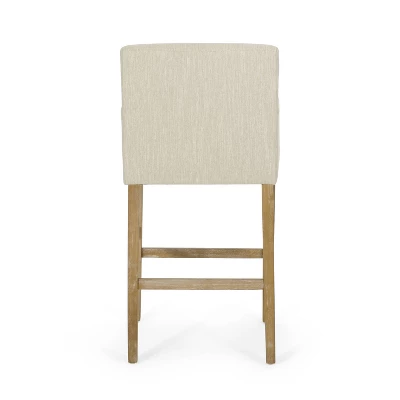 Set of 2 30.5" Armga Contemporary Fabric Upholstered Wood Counter Height Barstools - Christopher Knight Home Set Of 2 30.5" Armga Contemporary Fabric Upholstered Wood Counter Height Barstools - Christopher Knight Home -Home Furn Store GUEST 71f73b86 3fc0 4079 8875 6d92dbc324b8