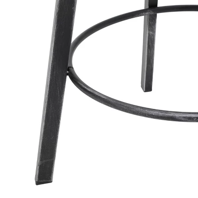 Set of 2 Jutte Modern Industrial Firwood Adjustable Height Swivel Barstools Antique/Black Brushed Silver - Christopher Knight Home Set Of 2 Jutte Modern Industrial Firwood Adjustable Height Swivel Barstools Antique/Black Brushed Silver - Christopher Knight Home -Home Furn Store GUEST 73770687 e1fc 4e38 81fe 37aba1908fdc