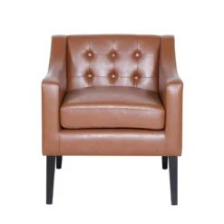 Deanna Contemporary Faux Leather Tufted Accent Chair - Christopher Knight Home 10 Deanna Contemporary Faux Leather Tufted Accent Chair - Christopher Knight Home -Home Furn Store GUEST 74ed4aa2 0abd 4b15 a704 84571fd19b9f