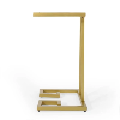 Hickson Modern Glam C Shaped End Table Gold - Christopher Knight Home Hickson Modern Glam C Shaped End Table Gold - Christopher Knight Home -Home Furn Store GUEST 74fc4b6c 7e7d 45bd b7d7 5f645b4b6381