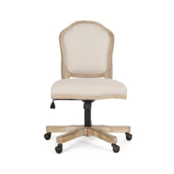 Scilley French Country Upholstered Swivel Office Chair - Christopher Knight Home -Home Furn Store GUEST 75833bb5 7217 4131 ad12 505b9bcf77ab