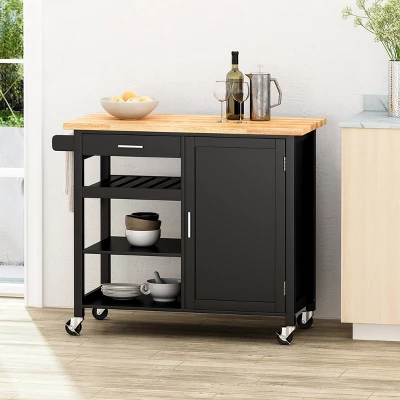 Westcliffe Contemporary Kitchen Cart with Wheels - Christopher Knight Home Westcliffe Contemporary Kitchen Cart With Wheels - Christopher Knight Home -Home Furn Store GUEST 759a9fe3 1f9a 42df 8d2b ac9bca1ee106