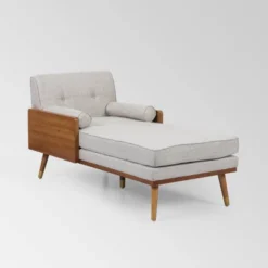 Fortas Mid-Century Modern Chaise Lounge - Christopher Knight Home -Home Furn Store GUEST 75e9fe66 4d68 4828 b772 8b0b338057fe