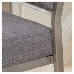 Set Of 2 Qyto 30" Fabric Barstool Light Gray - Christopher Knight Home -Home Furn Store GUEST 760c7c08 7018 4d67 b3a4 27cfc8c713c4