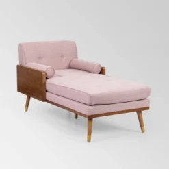 Fortas Mid-Century Modern Chaise Lounge - Christopher Knight Home -Home Furn Store GUEST 7756c864 a8f9 403d a4bc de37a0113743