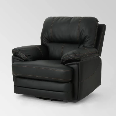 Elodie Leather Swivel Power Recliner - Christopher Knight Home Elodie Leather Swivel Power Recliner - Christopher Knight Home -Home Furn Store GUEST 77911a16 6480 4897 971d e1b0b22bb278