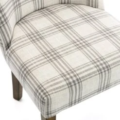 2pk Harman Contemporary Upholstered Plaid Dining Chairs Gray/Light Beige/Brown - Christopher Knight Home 9 2pk Harman Contemporary Upholstered Plaid Dining Chairs Gray/Light Beige/Brown - Christopher Knight Home -Home Furn Store GUEST 793708fc 66d6 4dbd 9662 90ab594403d9