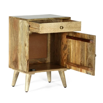 Lytle Boho Handcrafted Mango Wood Nightstand with Storage Natural - Christopher Knight Home Lytle Boho Handcrafted Mango Wood Nightstand With Storage Natural - Christopher Knight Home -Home Furn Store GUEST 7a12b84d 8568 445b 8ade 8c8f0f577489
