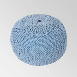 Alwes Knitted Pouf - Christopher Knight Home -Home Furn Store GUEST 7bcf253d c58f 4094 ae7b 3b2c7cb3414b