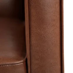 Mervynn Mid-Century Modern Button Tufted Recliner Cognac Brown/Dark Espresso - Christopher Knight Home 8 Mervynn Mid-Century Modern Button Tufted Recliner Cognac Brown/Dark Espresso - Christopher Knight Home -Home Furn Store GUEST 7bf5fcd4 7d1e 49be 925f a38efe667fa1