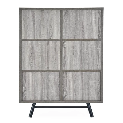 Hulbert Modern Industrial 6 Shelf Multi Functional Cabinet - Christopher Knight Home Hulbert Modern Industrial 6 Shelf Multi Functional Cabinet - Christopher Knight Home -Home Furn Store GUEST 7c283bc8 2854 4b22 9182 f084cc32e62d